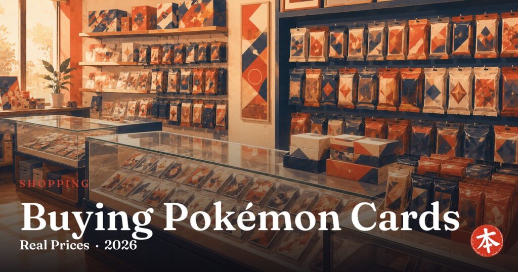 Buying Pokémon Cards — Honto Japan
