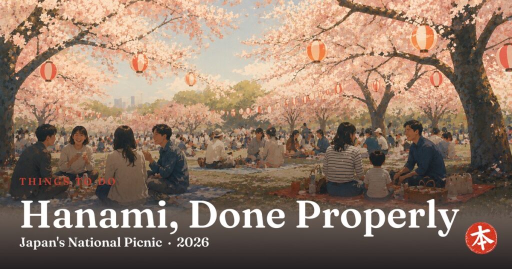 Hanami, Done Properly — Honto Japan