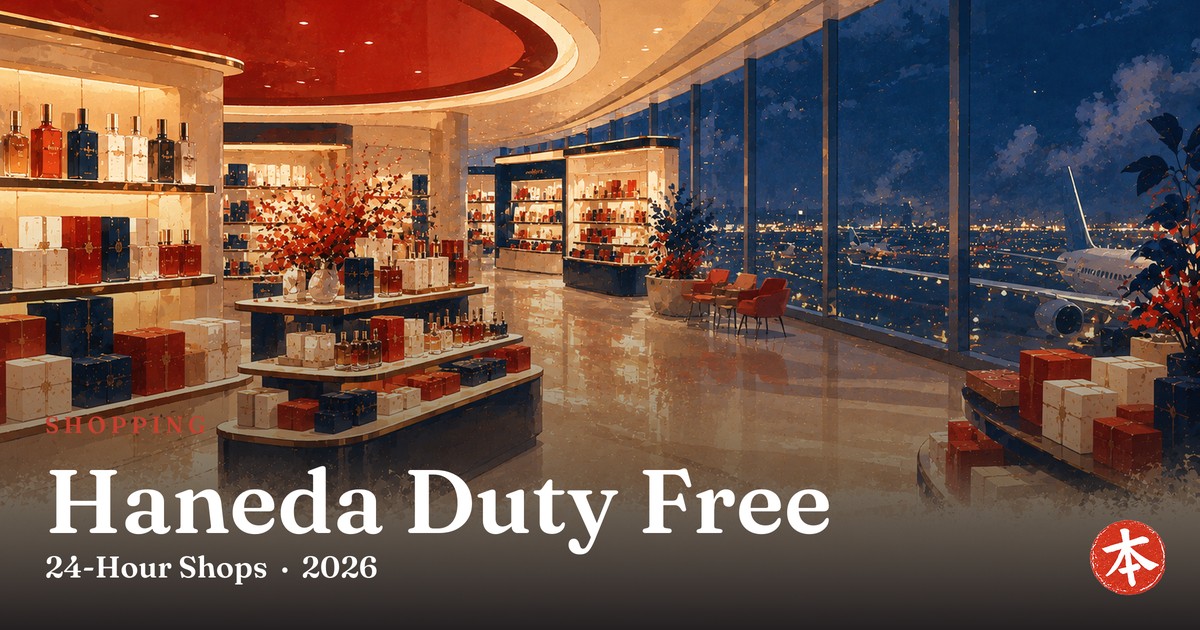 Haneda Duty Free — Honto Japan