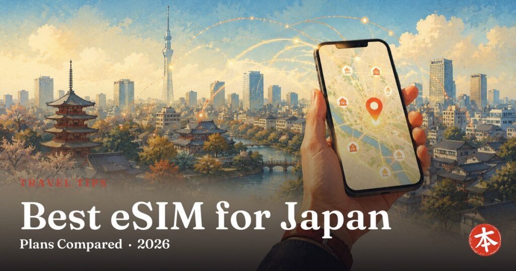 Best eSIM for Japan — Honto Japan