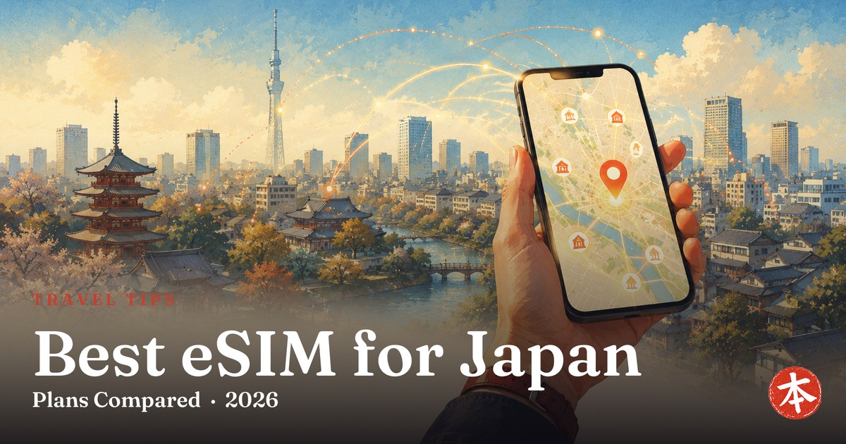 Best eSIM for Japan — Honto Japan