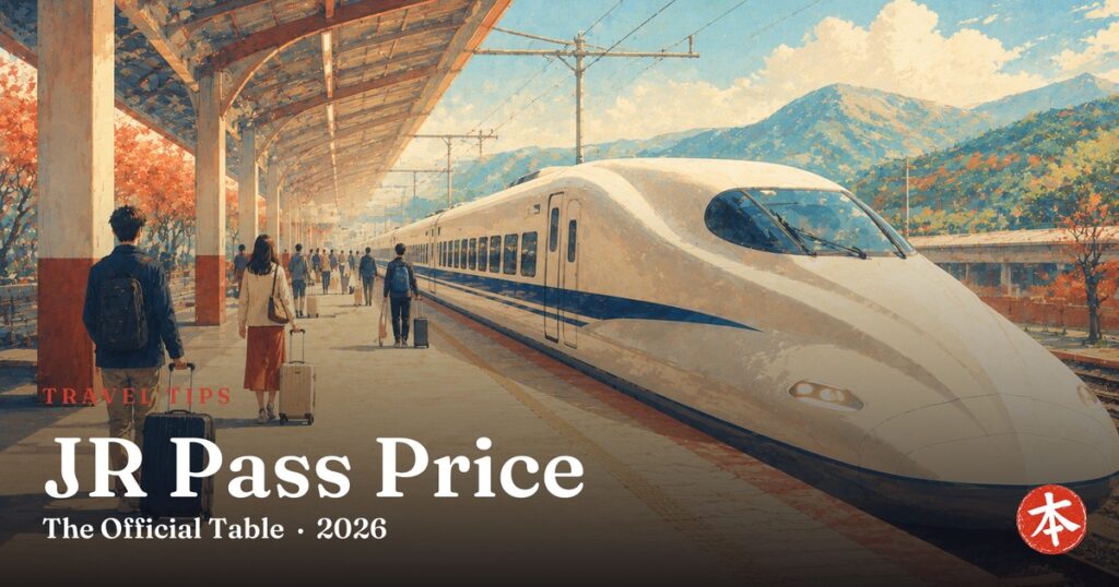 JR Pass Price — Honto Japan