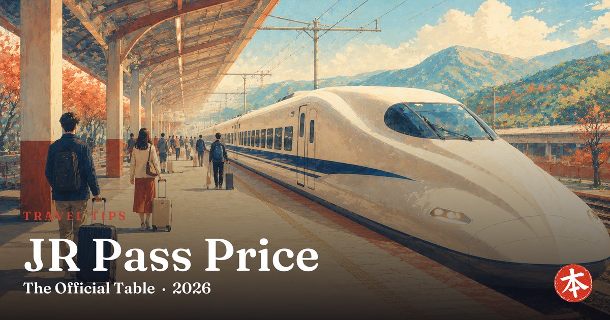 JR Pass Price — Honto Japan