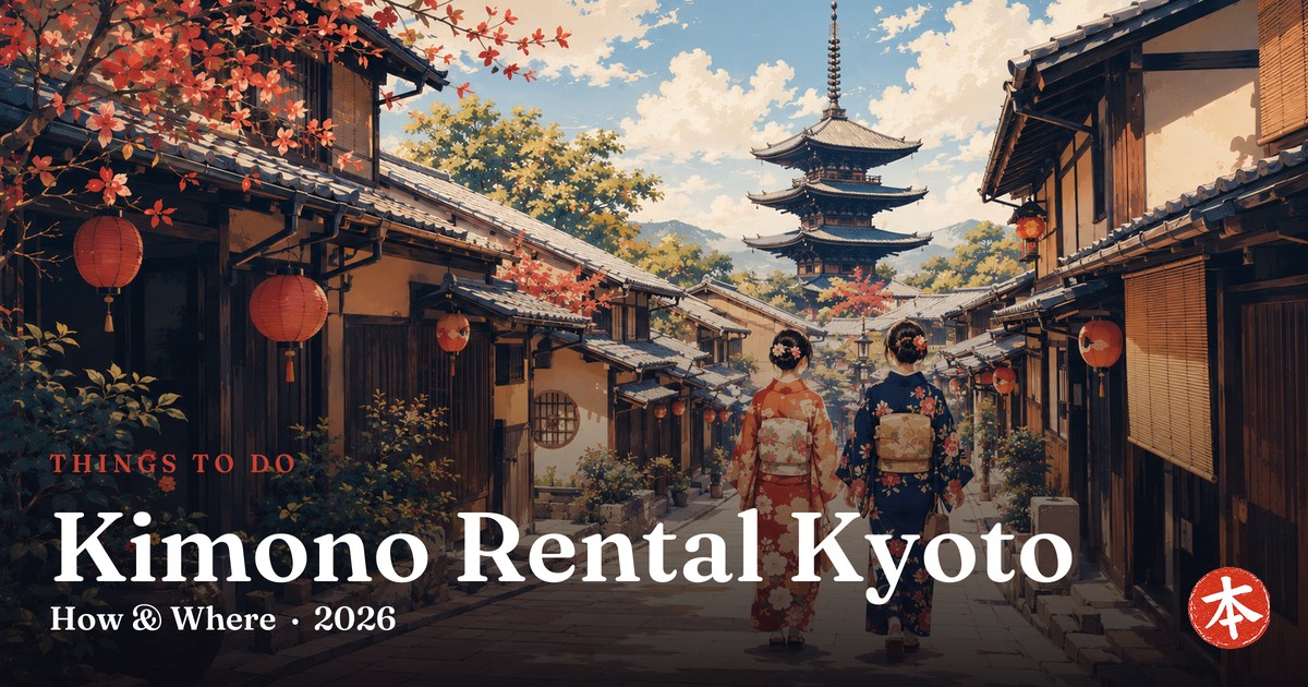 Kimono Rental Kyoto — Honto Japan