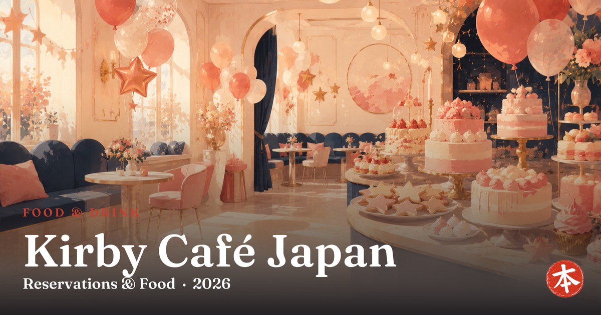 Kirby Café Japan — Honto Japan