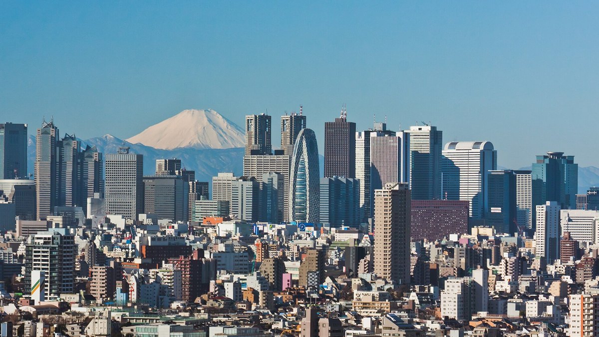 Skyscrapers in Nishi-Shinjuku, Tokyo