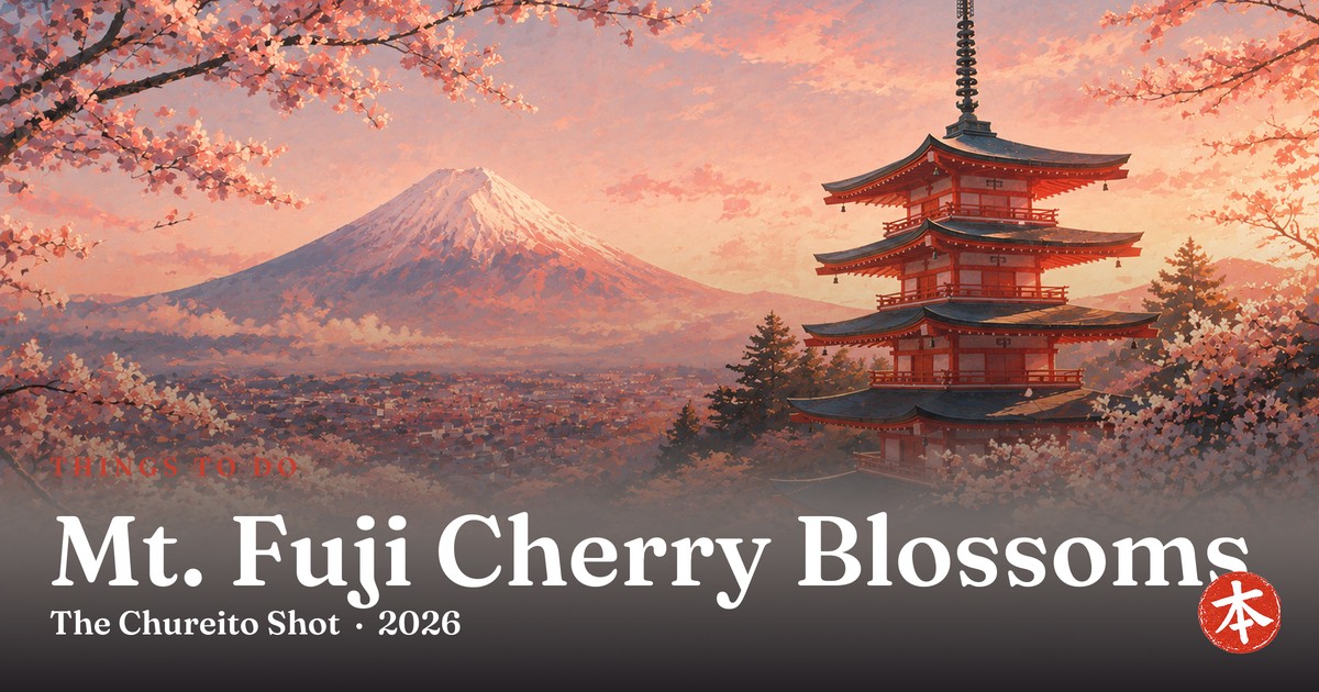 Mt. Fuji Cherry Blossoms — Honto Japan