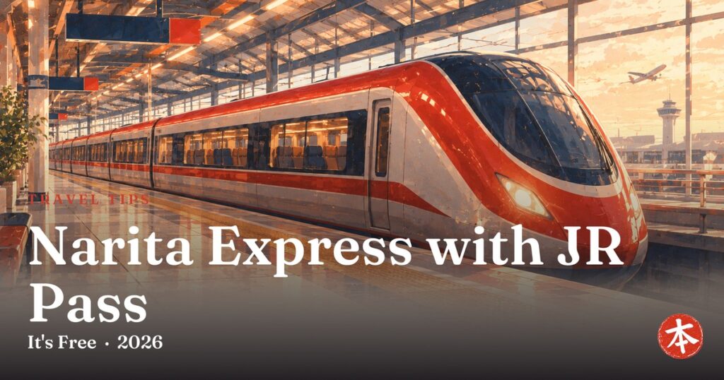 Narita Express with JR Pass — Honto Japan