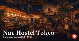 Nui. Hostel Tokyo — Honto Japan