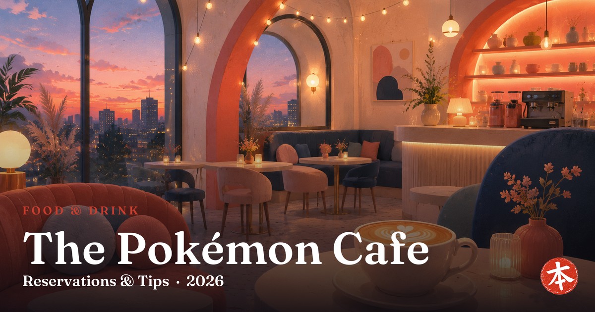 The Pokémon Cafe — Honto Japan
