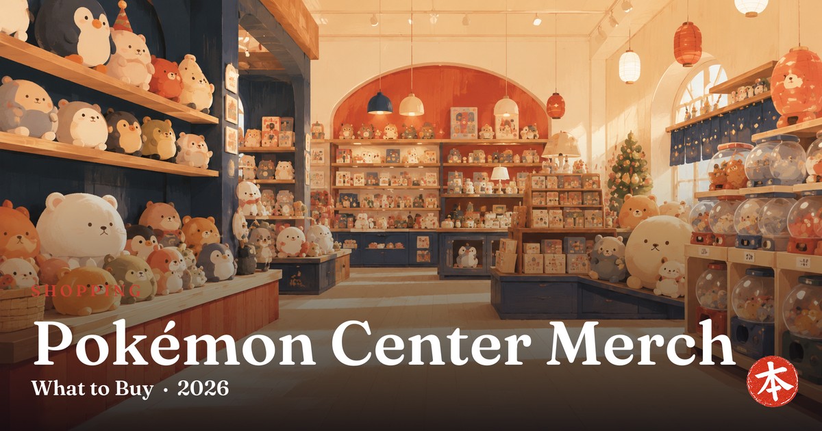 Pokémon Center Merch — Honto Japan
