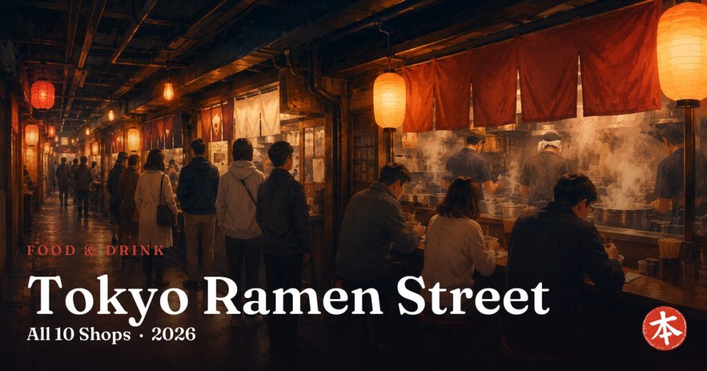 Tokyo Ramen Street — Honto Japan