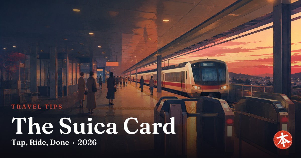 The Suica Card — Honto Japan