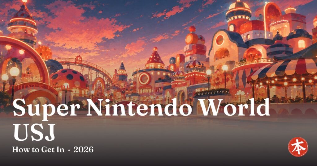 Super Nintendo World USJ — Honto Japan