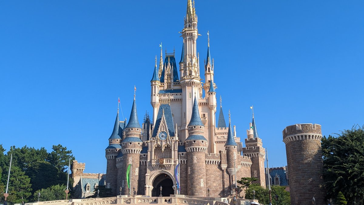 Cinderella Castle at Tokyo Disneyland
