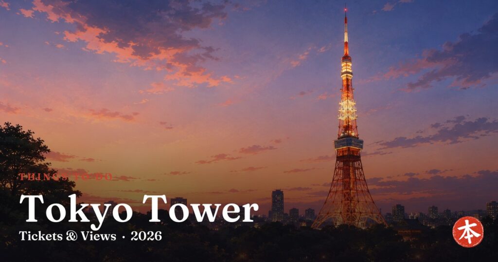 Tokyo Tower — Honto Japan