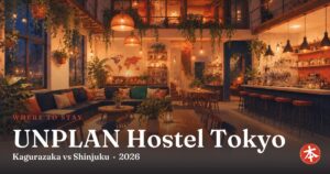 UNPLAN Hostel Tokyo — Honto Japan