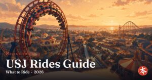 USJ Rides Guide — Honto Japan