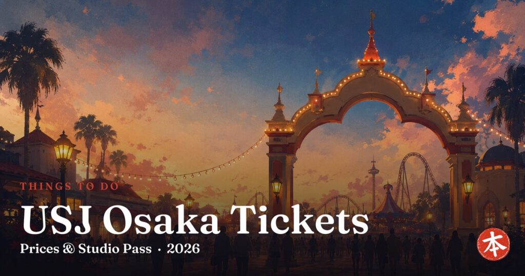 USJ Osaka Tickets — Honto Japan