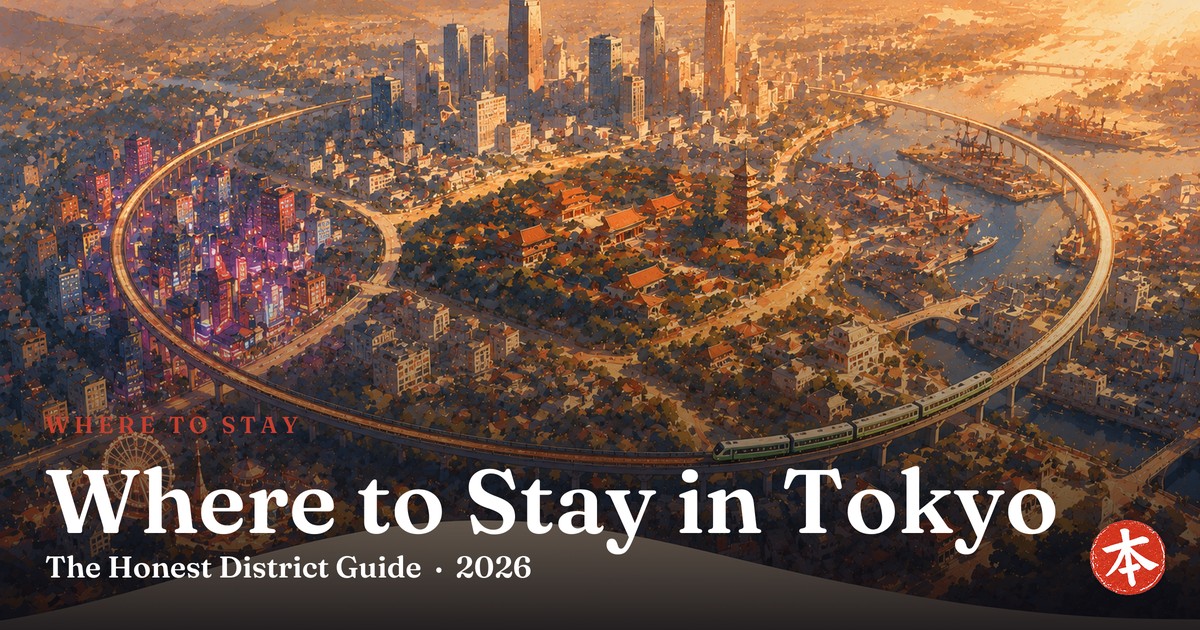 Where to Stay in Tokyo — Honto Japan