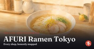 AFURI Ramen Tokyo — Honto Japan