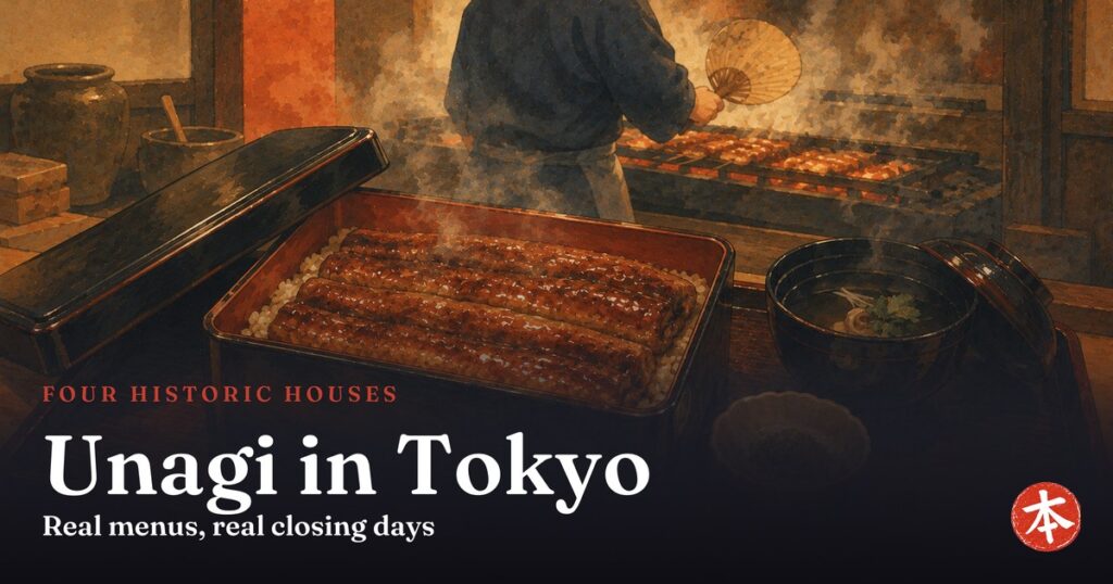 Unagi in Tokyo — Honto Japan