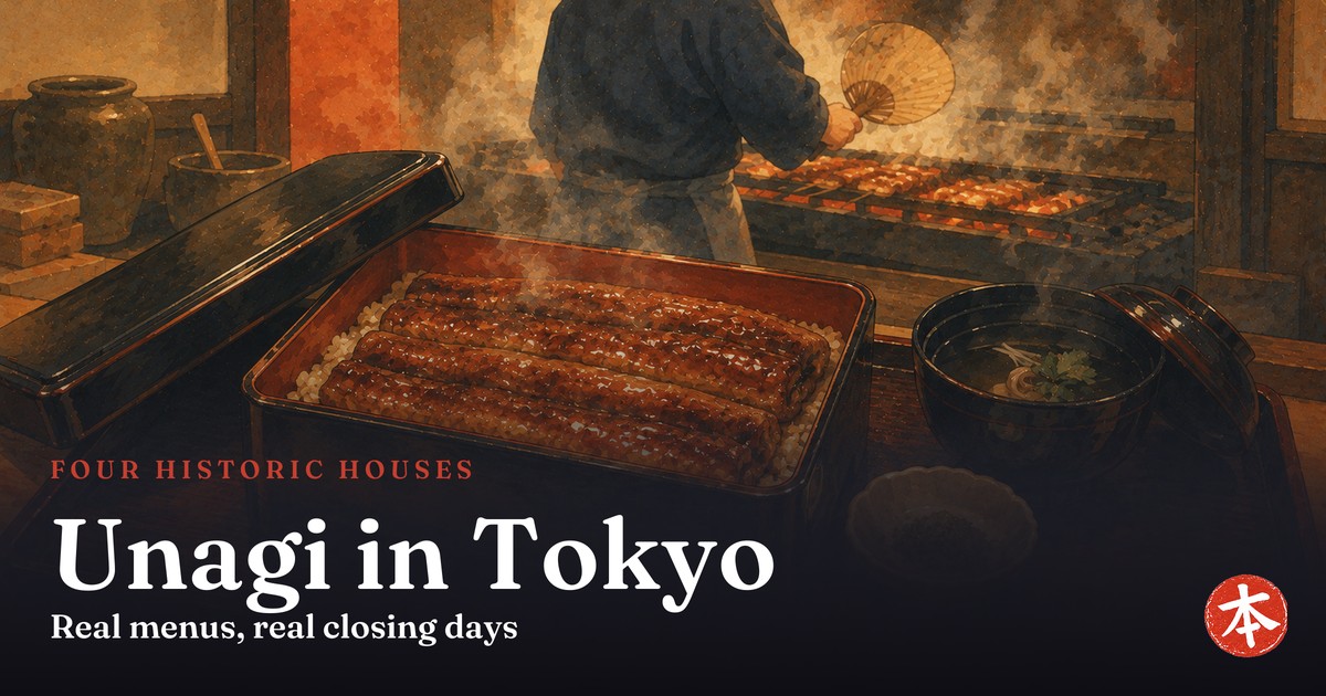 Unagi in Tokyo — Honto Japan