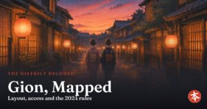 Gion, Mapped — Honto Japan