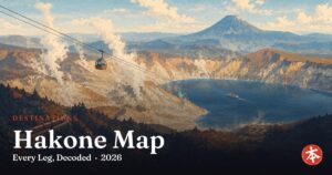 Hakone Map — Honto Japan