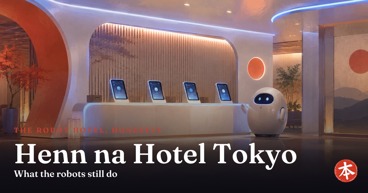 Henn na Hotel Tokyo — Honto Japan