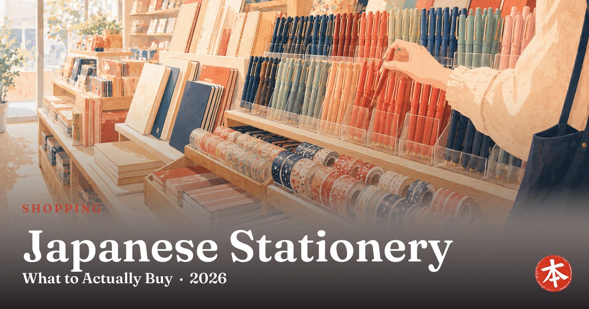 Japanese Stationery — Honto Japan