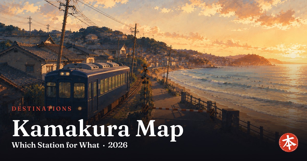 Kamakura Map — Honto Japan