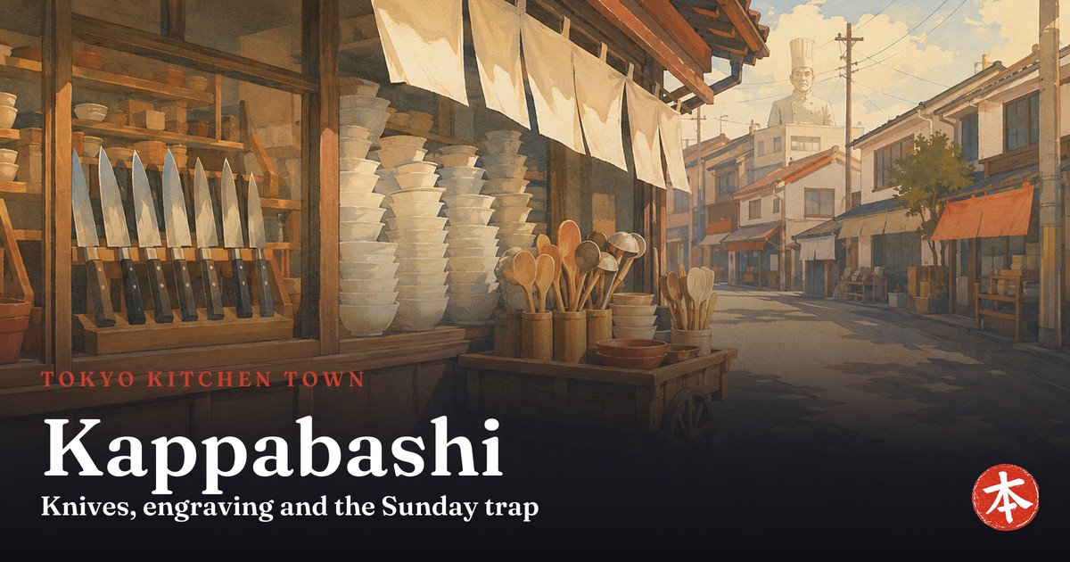 Kappabashi — Honto Japan
