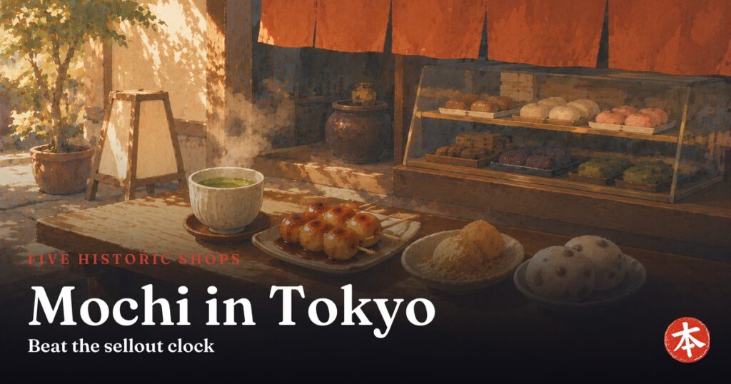 Mochi in Tokyo — Honto Japan