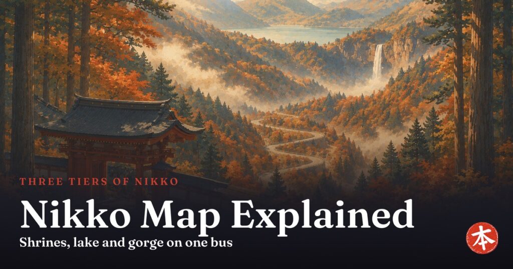 Nikko Map Explained — Honto Japan