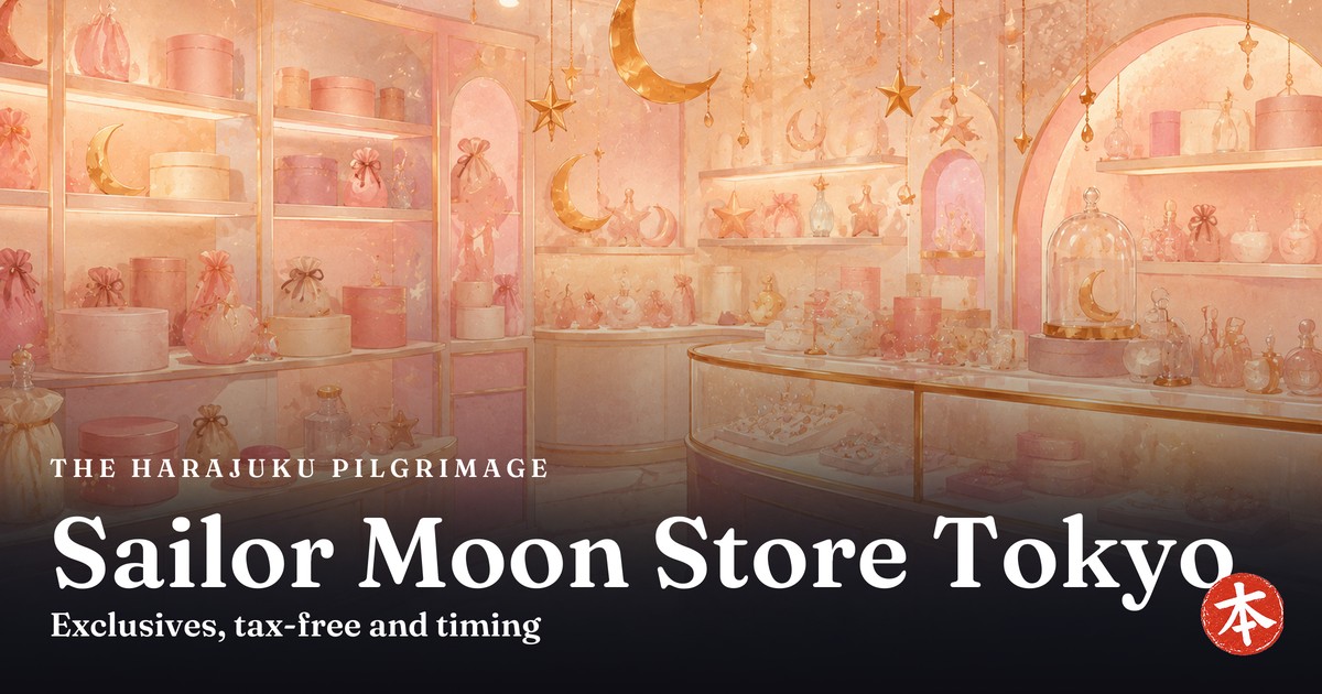 Sailor Moon Store Tokyo — Honto Japan