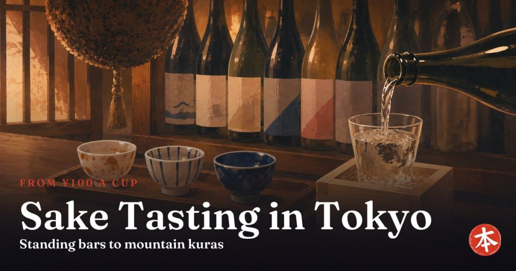 Sake Tasting in Tokyo — Honto Japan