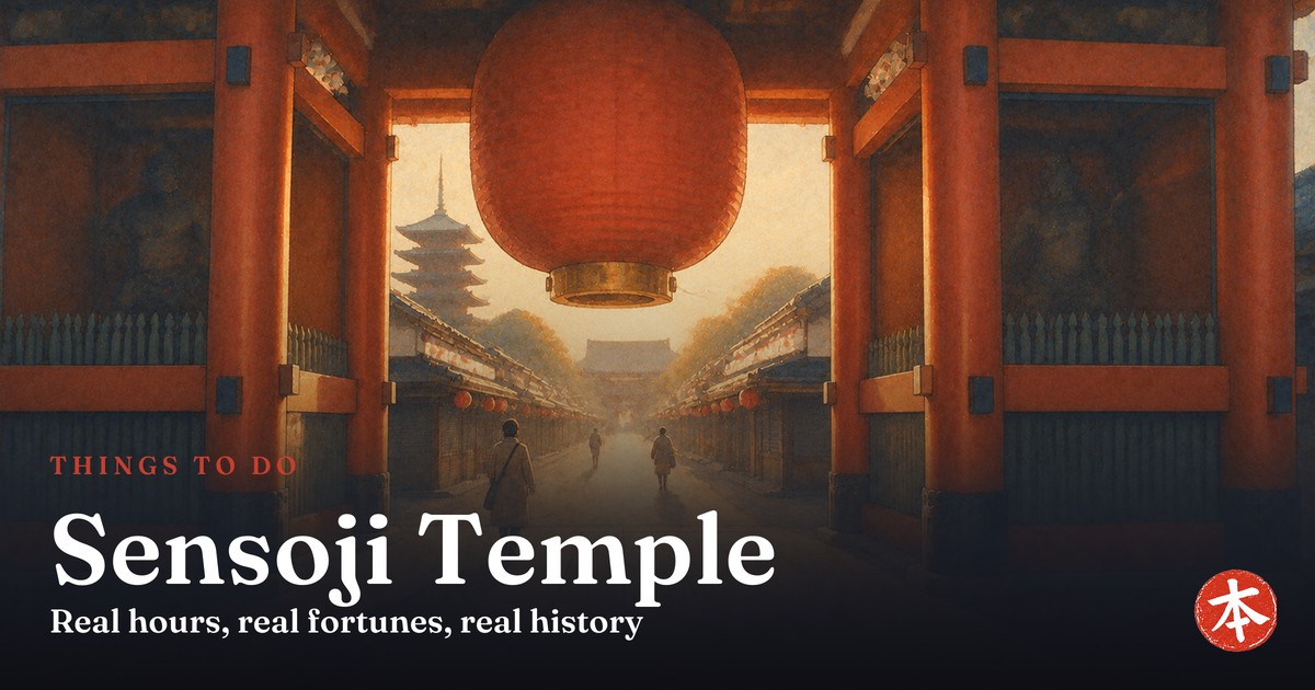 Sensoji Temple — Honto Japan