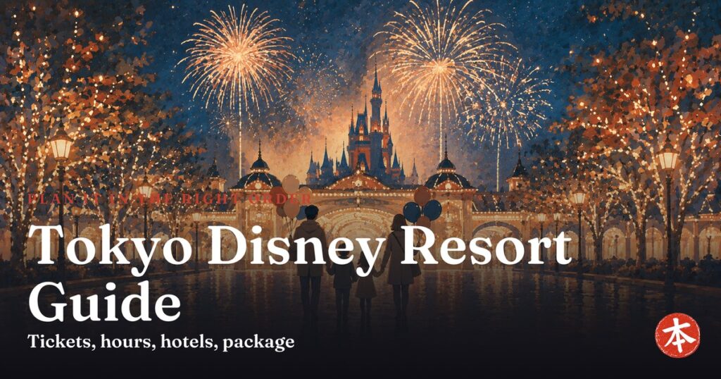 Tokyo Disney Resort Guide — Honto Japan