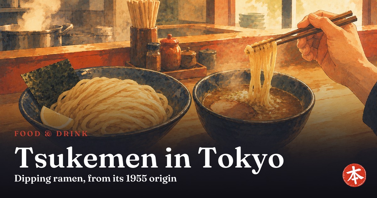 Tsukemen in Tokyo — Honto Japan
