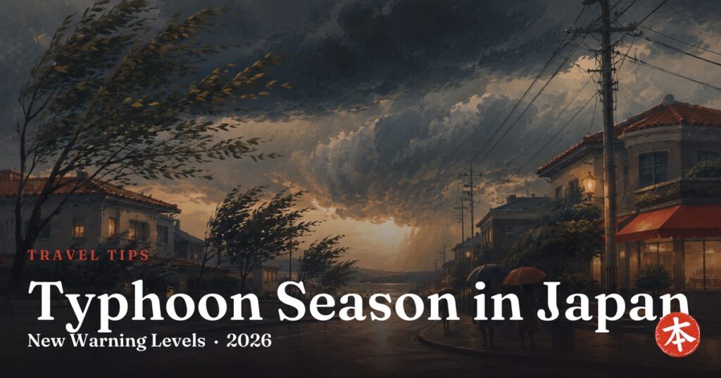 Typhoon Season in Japan — Honto Japan