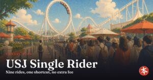 USJ Single Rider — Honto Japan