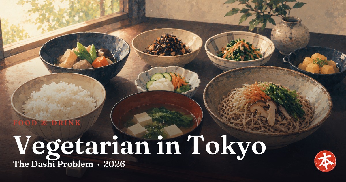 Vegetarian in Tokyo — Honto Japan