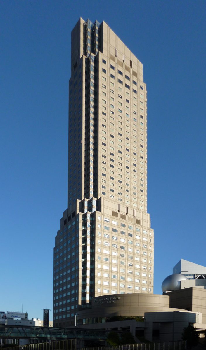 Cerulean Tower in Shibuya, home of Cerulean Tower Tokyu Hotel
