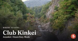 Club Kinkei Jozankei · Onsen Stay, Meals