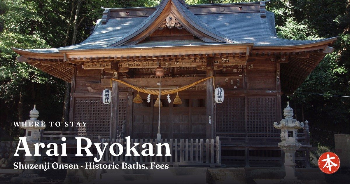 Arai Ryokan Shuzenji Onsen · Historic Baths, Fees